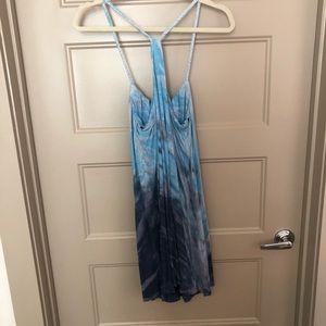 Gypsy 05 blue tie dye dress